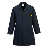 Portwest Werkkleding ESD-beschermende kleding Jassen AS10 antistatisch ESD marineblauw(NV)