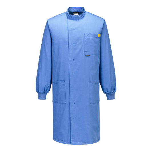 Portwest Werkkleding ESD-beschermende kleding Labjas AS15 howie antistatisch ESD dames hamilton blauw(HB)