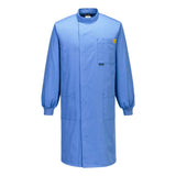 Portwest Werkkleding ESD-beschermende kleding Labjas AS15 howie antistatisch ESD dames hamilton blauw(HB)