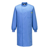 Portwest Werkkleding ESD-beschermende kleding Labjas AS15 howie antistatisch ESD dames hamilton blauw(HB)