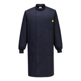 Portwest Werkkleding ESD-beschermende kleding Labjas AS15 howie antistatisch ESD dames donker marineblauw(NV)