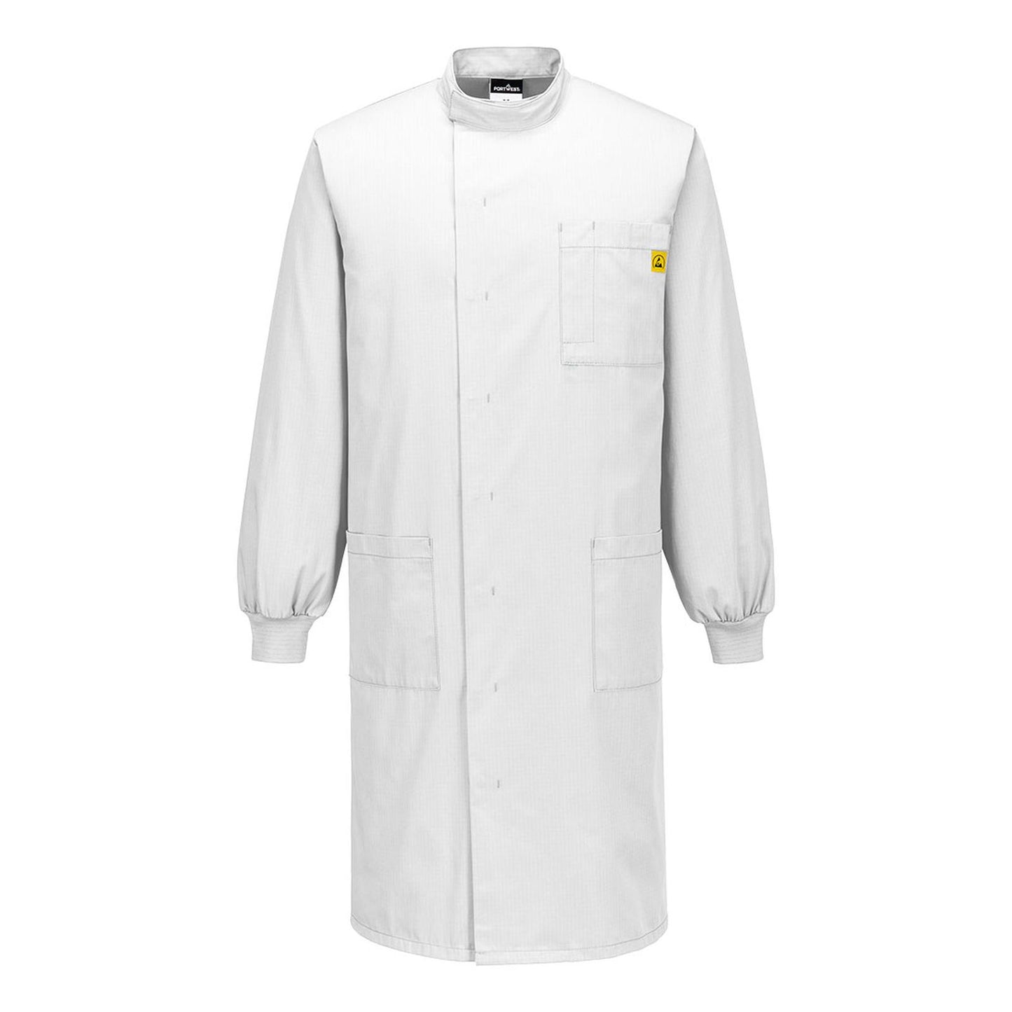 Portwest Werkkleding ESD-beschermende kleding Labjas AS15 howie antistatisch ESD dames wit(WH)