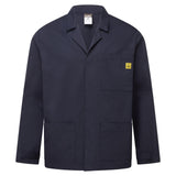 Portwest ESD Werkkleding Labjas AS18 Anti-statisch ESD donker marineblauw(NV)