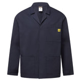 Portwest ESD Werkkleding Labjas AS18 Anti-statisch ESD donker marineblauw(NV)