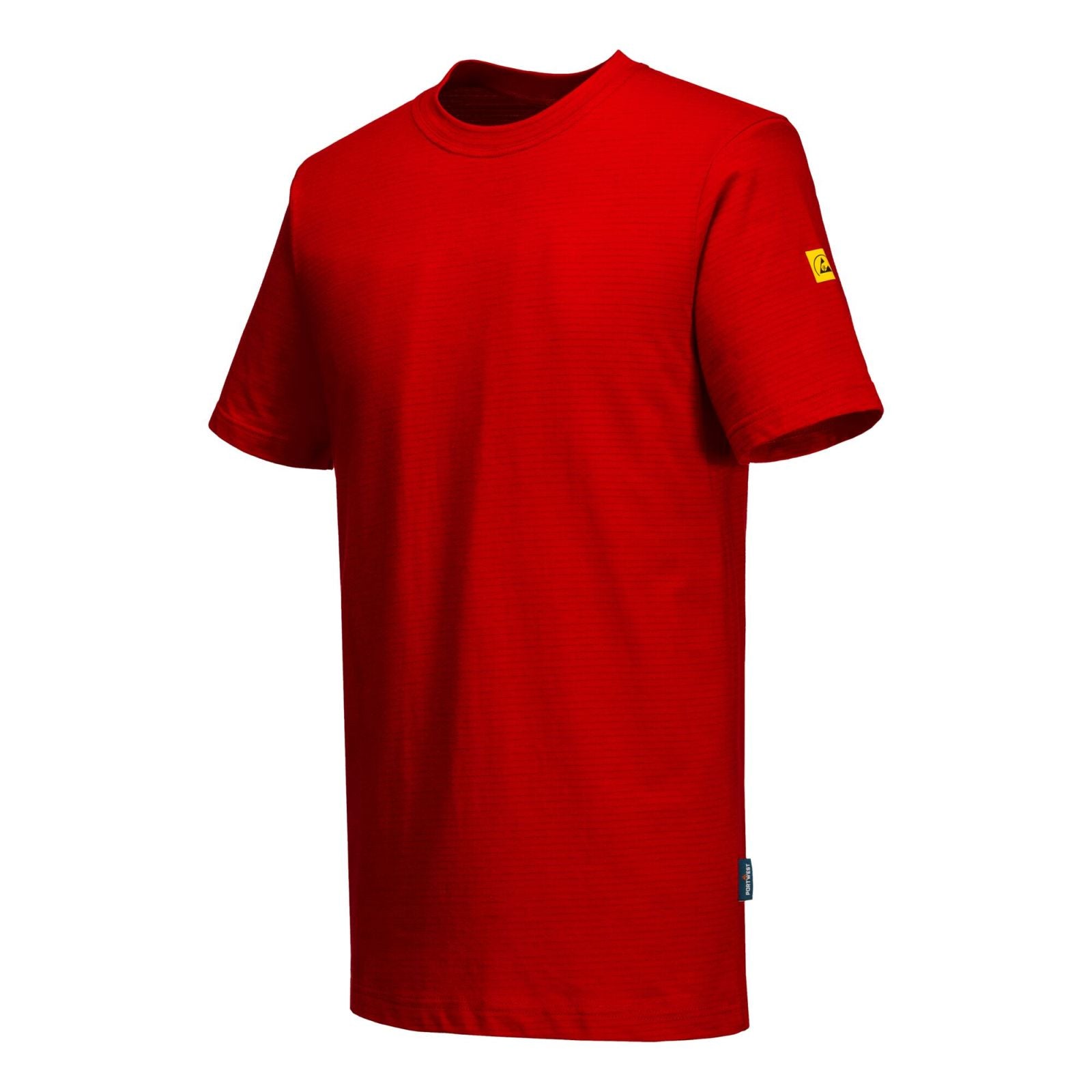 Portwest Werkkleding ESD-beschermende kleding T-Shirt AS20 antistatisch ESD diep rood(DR)