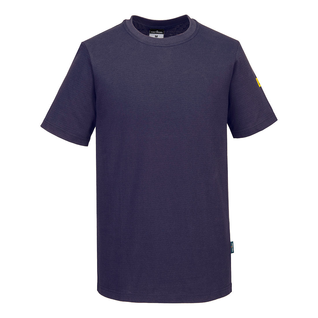 Portwest Werkkleding ESD-beschermende kleding T-Shirt AS20 antistatisch ESD marineblauw(NV)