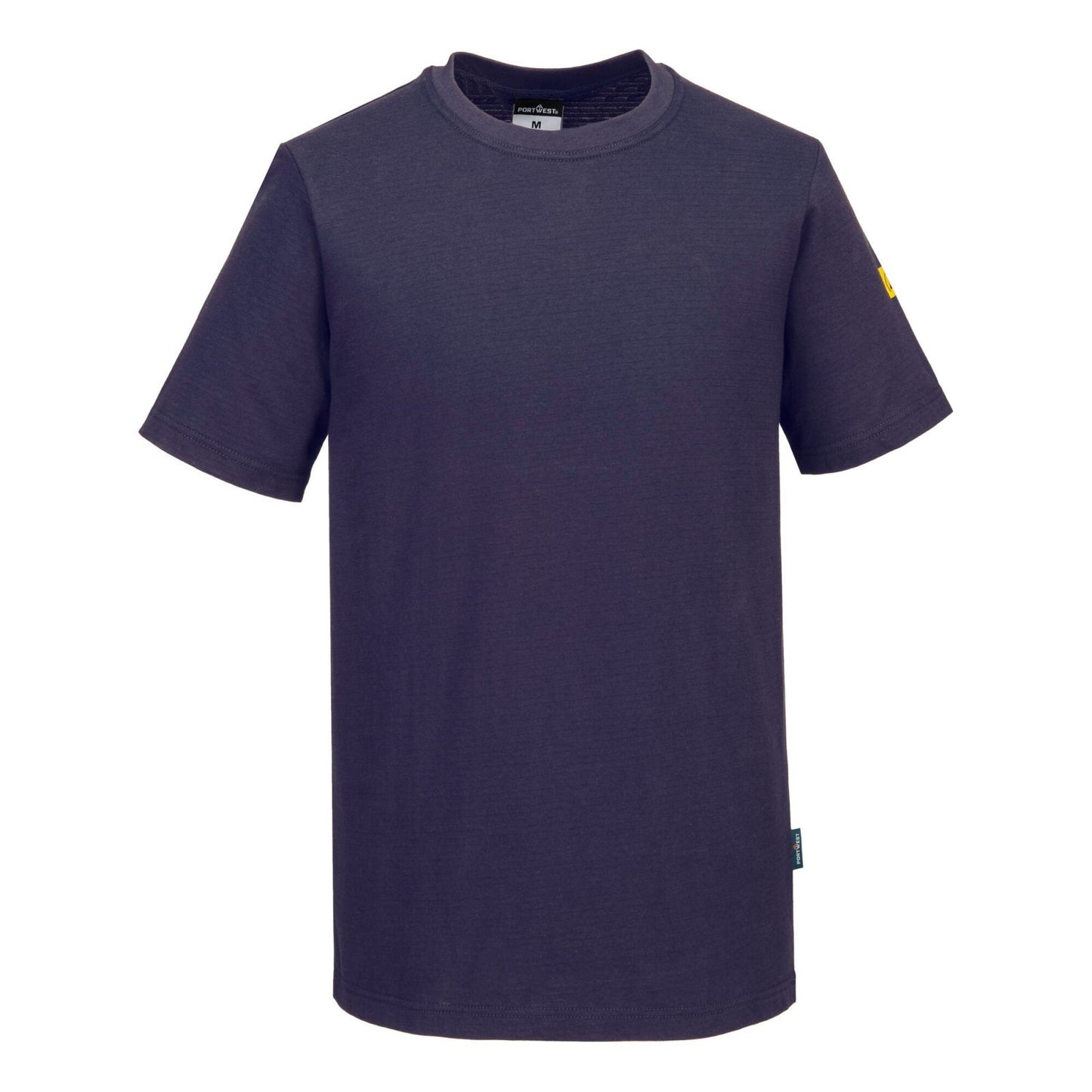 Portwest Werkkleding ESD-beschermende kleding T-Shirt AS20 antistatisch ESD donker marineblauw(NV)