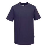 Portwest Werkkleding ESD-beschermende kleding T-Shirt AS20 antistatisch ESD marineblauw(NV)