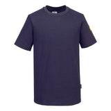 Portwest Werkkleding ESD-beschermende kleding T-Shirt AS20 antistatisch ESD marineblauw(NV)