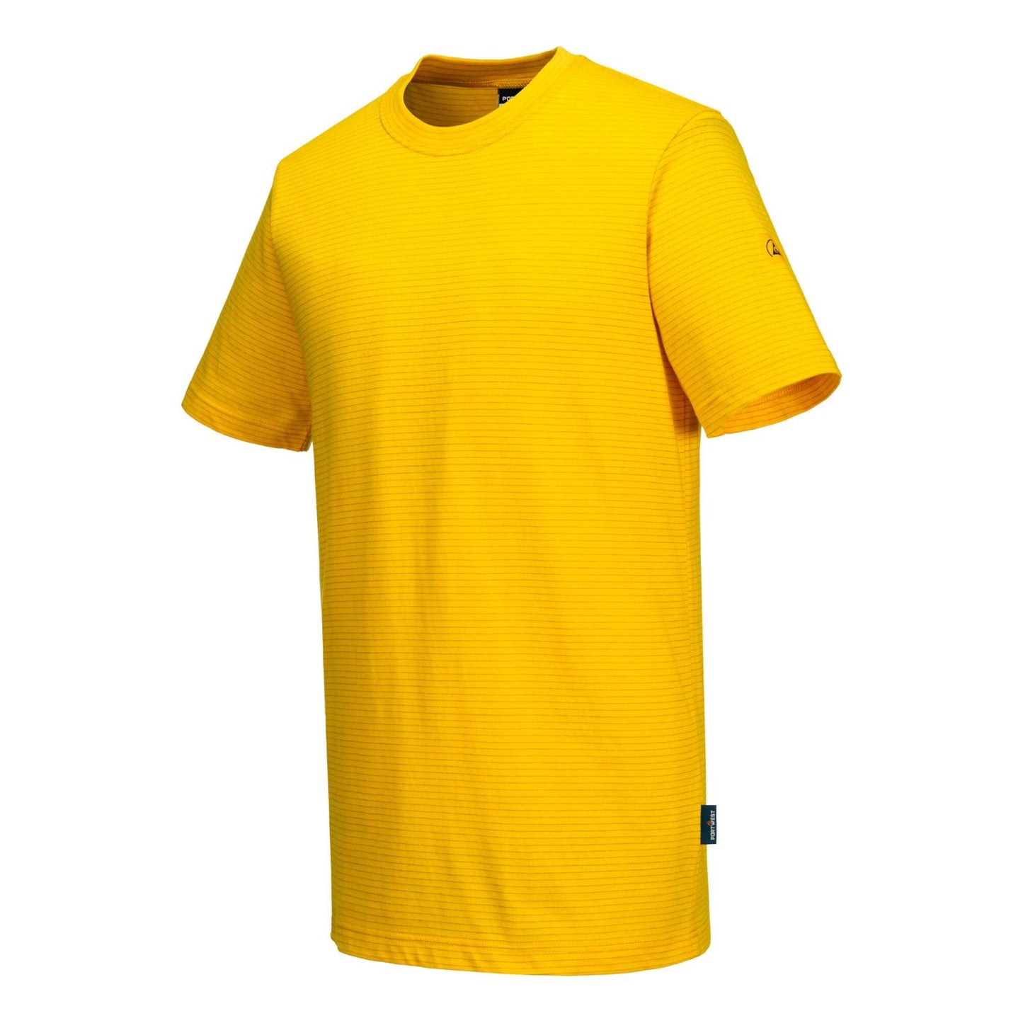 Portwest Werkkleding ESD-beschermende kleding T-Shirt AS20 antistatisch ESD diep geel(YE)