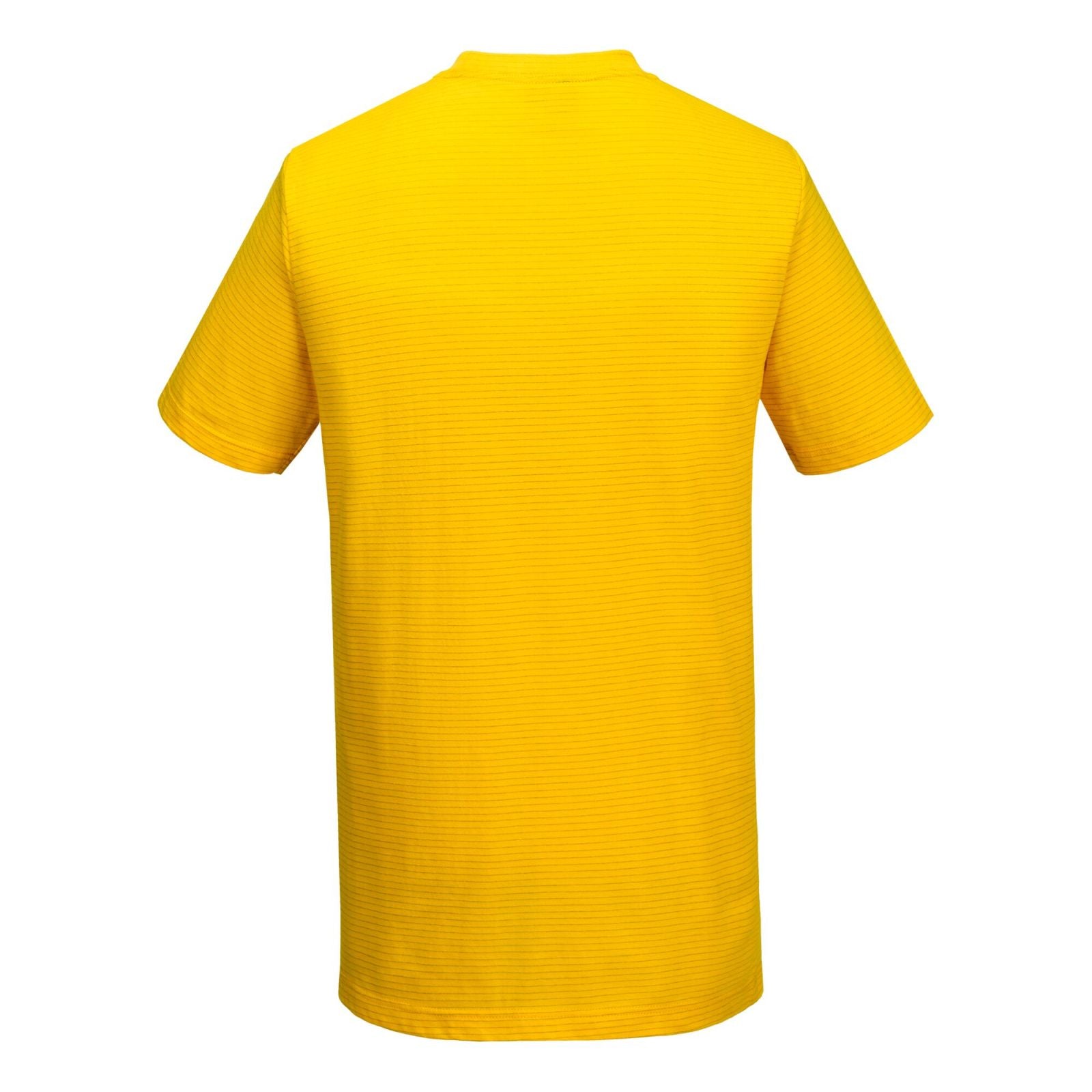 Portwest Werkkleding ESD-beschermende kleding T-Shirt AS20 antistatisch ESD diep geel(YE)