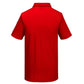 Portwest Werkkleding ESD-beschermende kleding Poloshirts AS21 Anitstatisch ESD diep rood(DR)