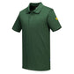 Portwest Werkkleding ESD-beschermende kleding Poloshirts AS21 antistatisch ESD bosgroen(FG)