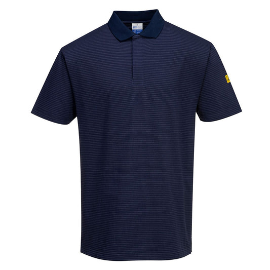 Portwest Werkkleding ESD-beschermende kleding Poloshirts AS21 marineblauw(NA)