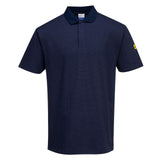 Portwest Werkkleding ESD-beschermende kleding Poloshirts AS21 marineblauw(NA)