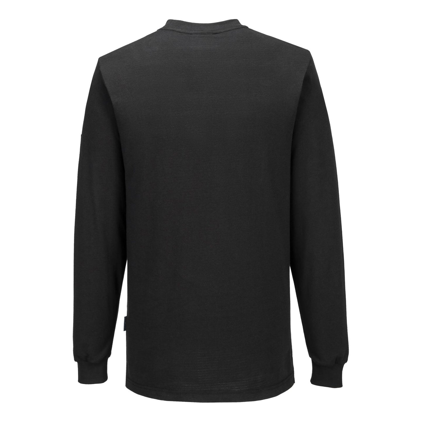 Portwest ESD Werkkleding ESD-beschermende kleding T-Shirt AS22 lange mouw antistatisch ESD zwart(BK)
