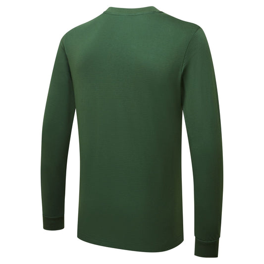 Portwest Werkkleding ESD-beschermende kleding T-Shirt AS22 antistatisch ESD lange mouw bosgroen(FG)