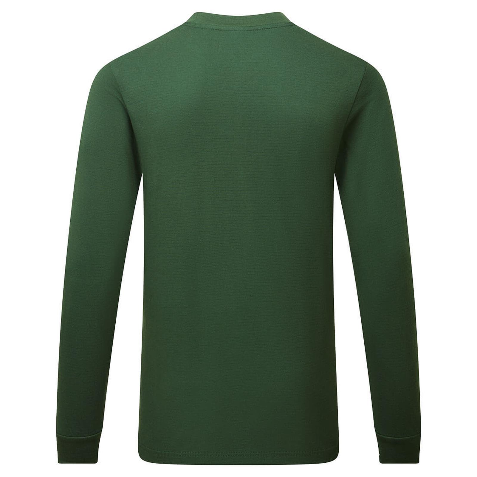 Portwest Werkkleding ESD-beschermende kleding T-Shirt AS22 antistatisch ESD lange mouw bosgroen(FG)