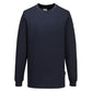 Portwest Werkkleding ESD-beschermende kleding T-Shirt AS22 antistatisch ESD lange mouw donker marineblauw(NV)