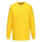 Portwest Werkkleding ESD-beschermende kleding T-Shirt AS22 antistatisch ESD lange mouw diep geel(YE)