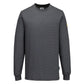 Portwest Werkkleding ESD-beschermende kleding T-Shirt AS22 antistatisch ESD lange mouw zoomgrijs(ZO)