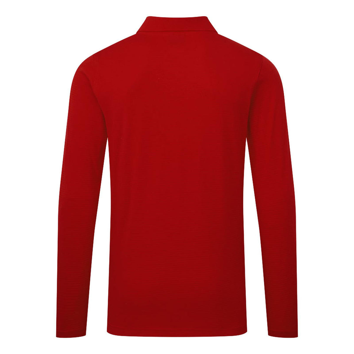 Portwest ESD Werkkleding Poloshirt AS23 lange mouw anti-statisch ESD Polo diep rood(DR)