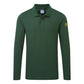Portwest ESD Werkkleding Poloshirt AS23 lange mouw anti-statisch ESD Polo bosgroen(FG)