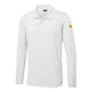 Portwest ESD Werkkleding Poloshirt AS23 lange mouw anti-statisch ESD Polo wit(WH)