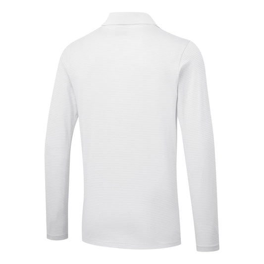Portwest ESD Werkkleding Poloshirt AS23 lange mouw anti-statisch ESD Polo wit(WH)