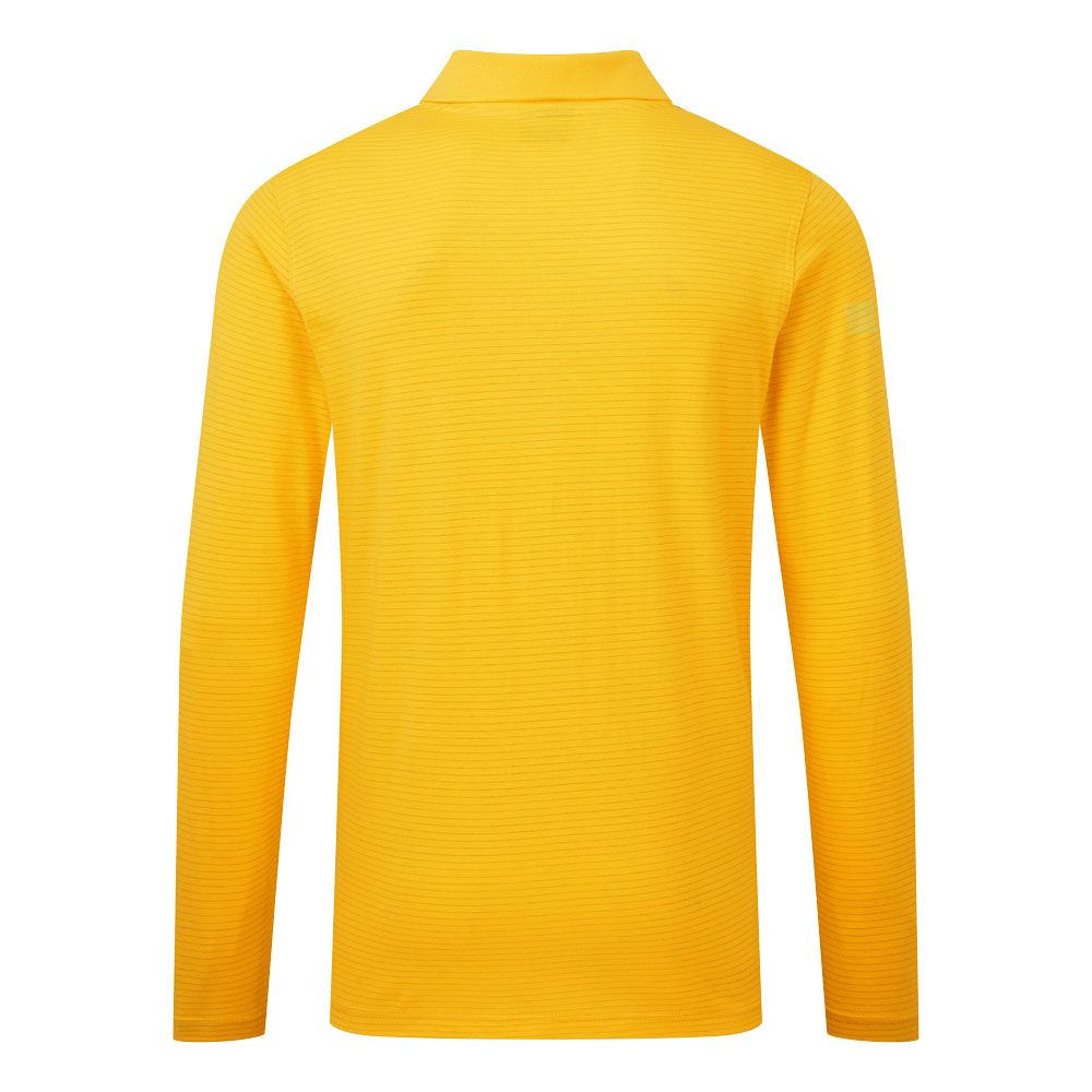 Portwest ESD Werkkleding Poloshirt AS23 lange mouw anti-statisch ESD Polo diep geel(YE)