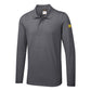 Portwest ESD Werkkleding Poloshirt AS23 lange mouw anti-statisch ESD Polo zoomgrijs(ZO)