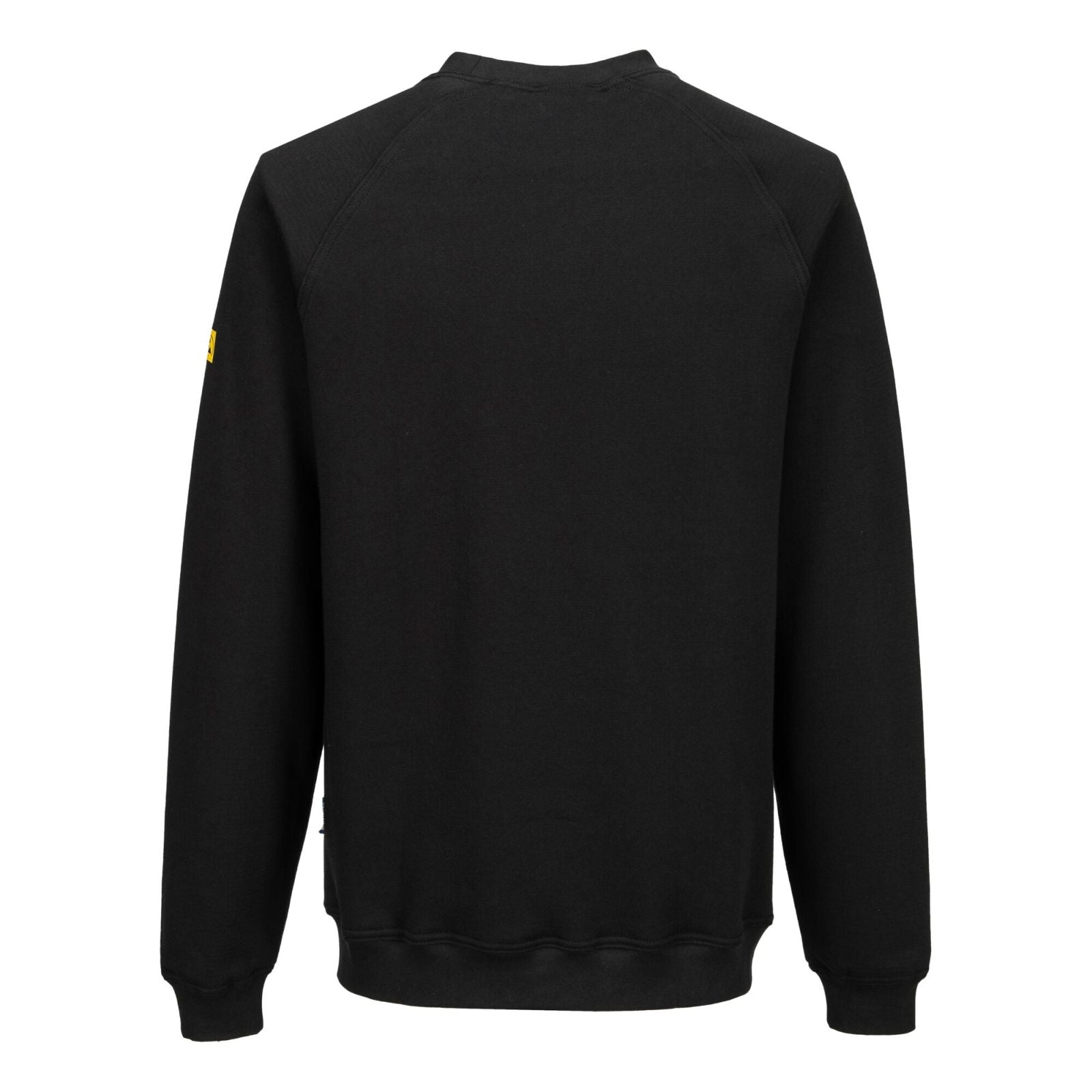 Portwest Werkkleding ESD-beschermende kleding Sweatshirt AS24 lange mouw antistatisch ESD zwart(BK)