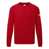 Portwest Werkkleding ESD-beschermende kleding Sweatshirt AS24 antistatisch ESD diep rood(DR)