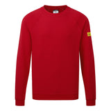 Portwest Werkkleding ESD-beschermende kleding Sweatshirt AS24 antistatisch ESD diep rood(DR)