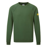 Portwest Werkkleding ESD-beschermende kleding Sweatshirt AS24 antistatisch ESD bosgroen(FG)