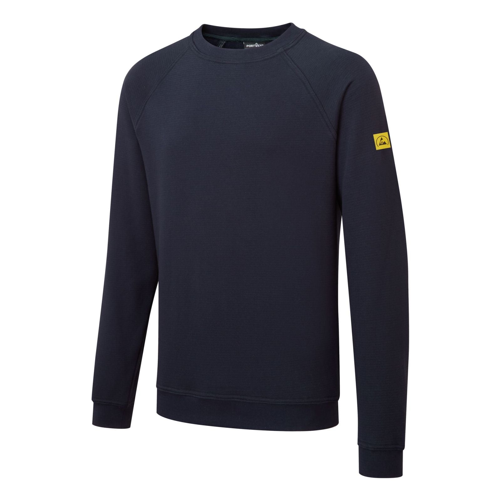 Portwest Werkkleding ESD-beschermende kleding Sweatshirt AS24 antistatisch ESD donker marineblauw(NV)