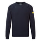 Portwest Werkkleding ESD-beschermende kleding Sweatshirt AS24 antistatisch ESD donker marineblauw(NV)