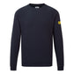 Portwest Werkkleding ESD-beschermende kleding Sweatshirt AS24 antistatisch ESD marineblauw(NV)
