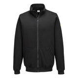 Portwest ESD Werkkleding Sweatshirt AS25 Anti-statisch ESD ritssluiting zwart(BK)