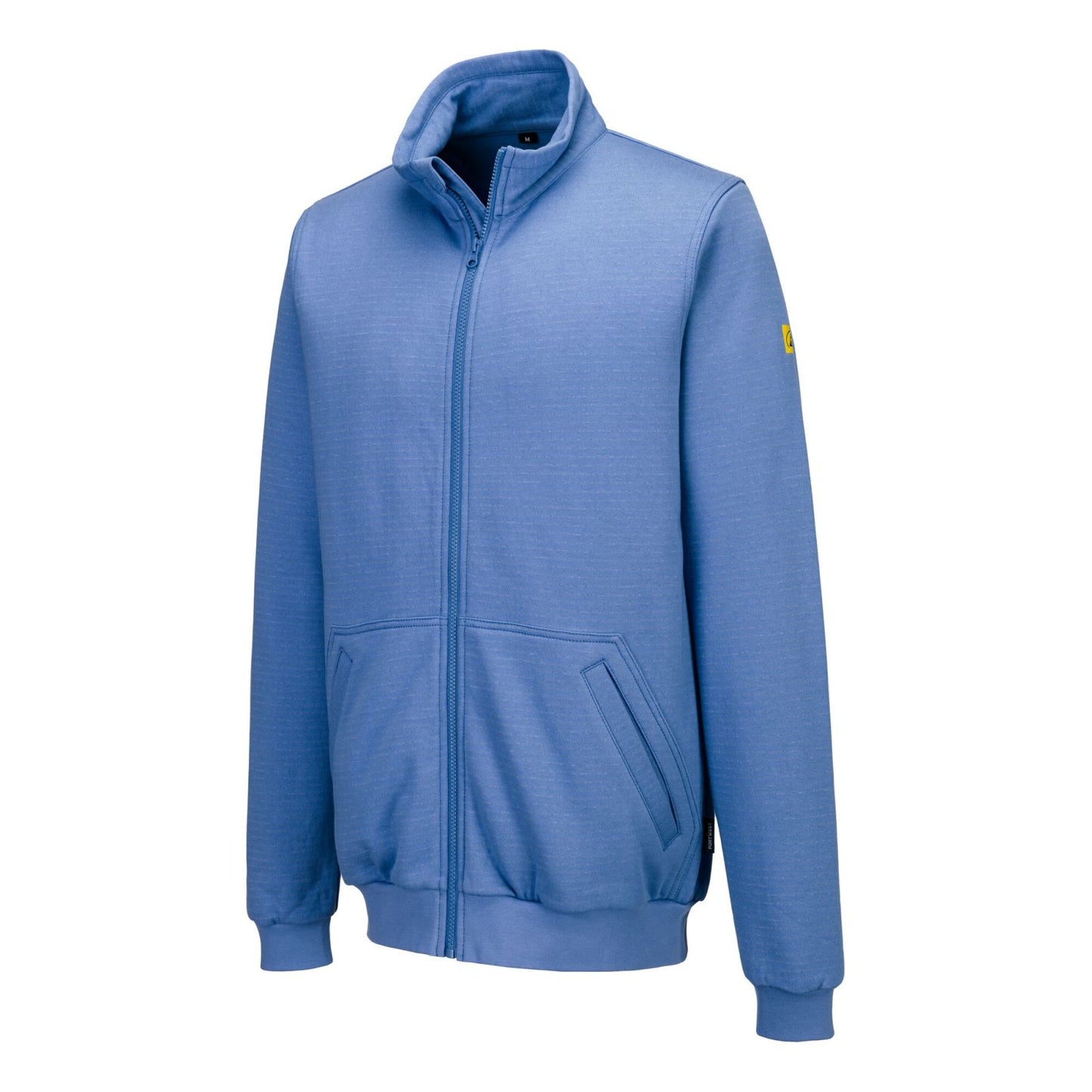 Portwest ESD Werkkleding Sweatshirt AS25 Anti-statisch ESD ritssluiting hamilton blauw(HB)