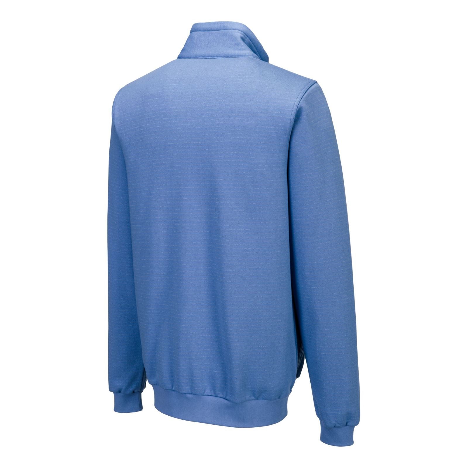 Portwest ESD Werkkleding Sweatshirt AS25 Anti-statisch ESD ritssluiting hamilton blauw(HB)