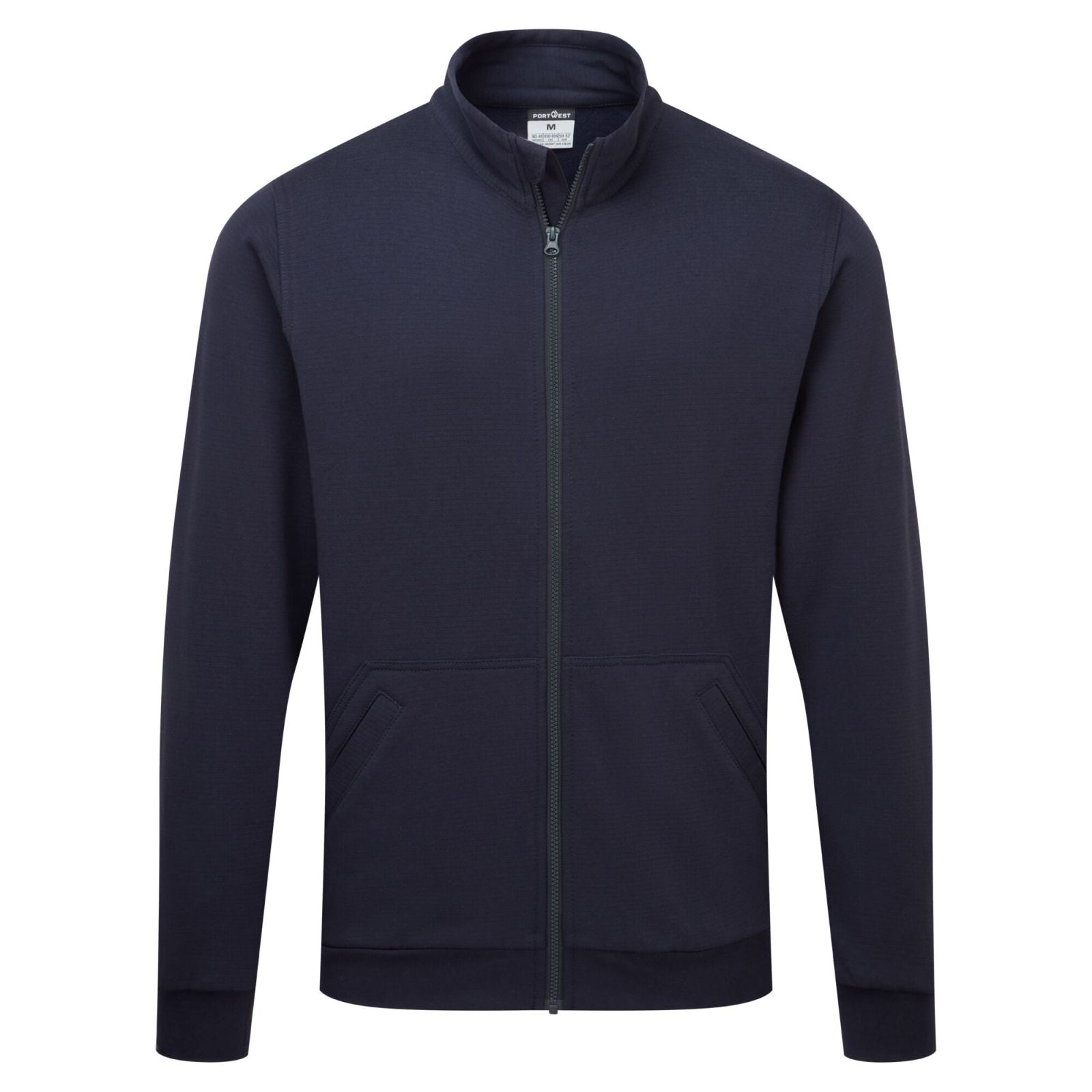 Portwest ESD Werkkleding Sweatshirt AS25 Anti-statisch ESD ritssluiting donker marineblauw(NV)