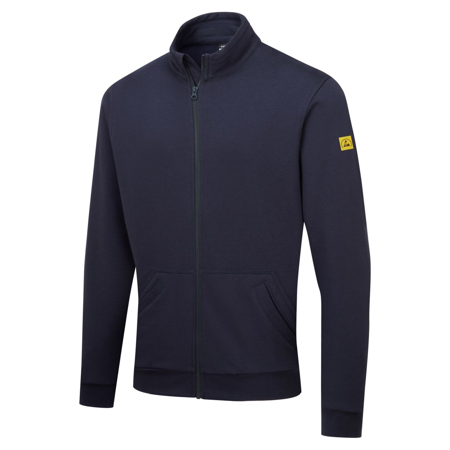 Portwest ESD Werkkleding Sweatshirt AS25 Anti-statisch ESD ritssluiting donker marineblauw(NV)