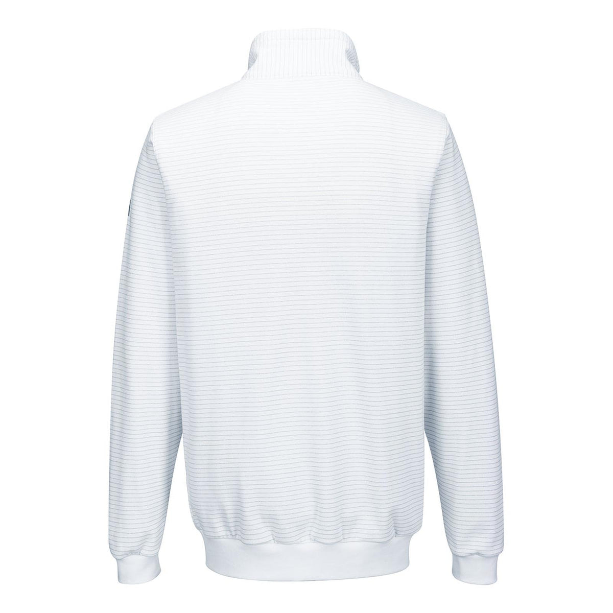 Portwest ESD Werkkleding Sweatshirt AS25 Anti-statisch ESD ritssluiting wit(WH)