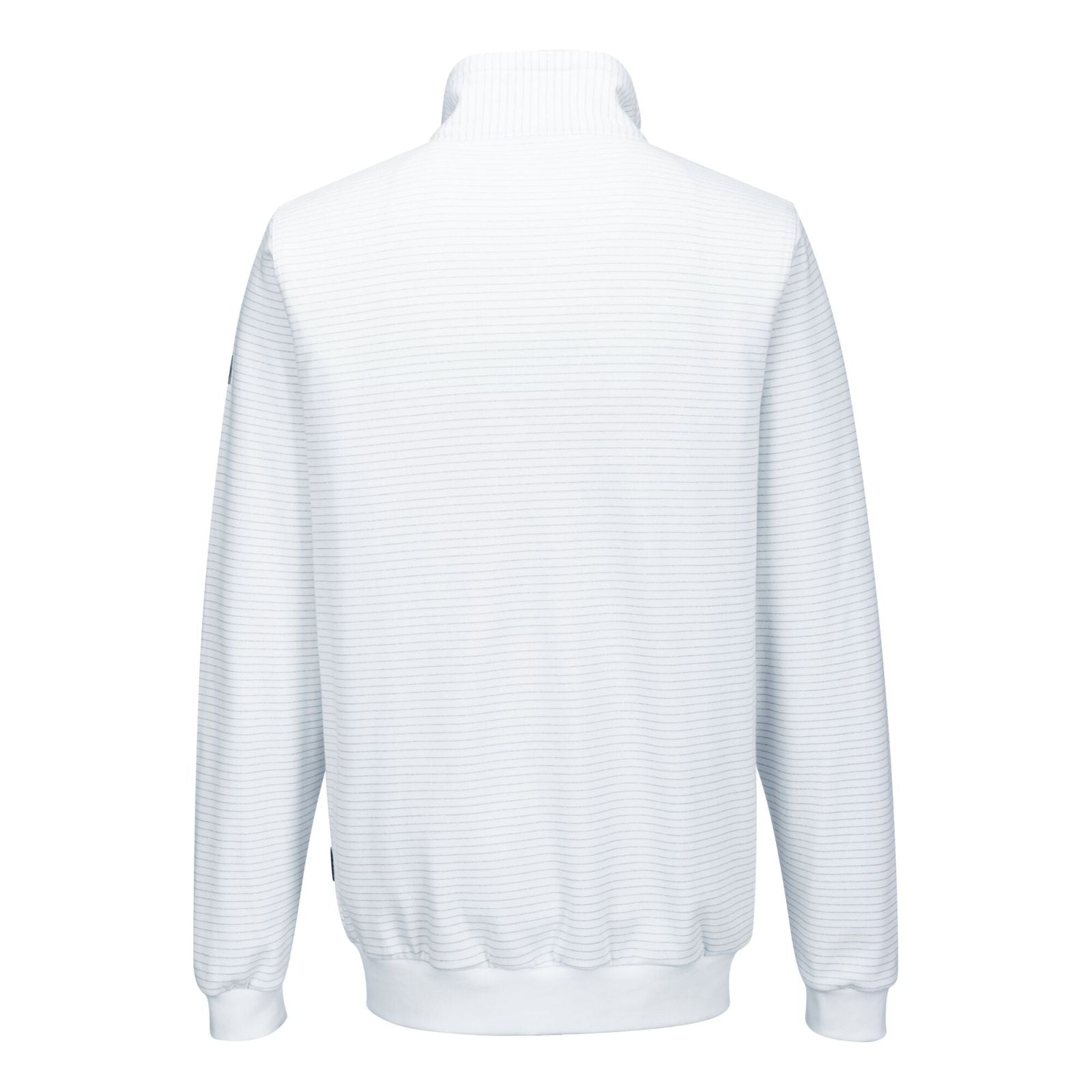 Portwest ESD Werkkleding Sweatshirt AS25 Anti-statisch ESD ritssluiting wit(WH)