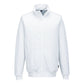 Portwest ESD Werkkleding Sweatshirt AS25 Anti-statisch ESD ritssluiting wit(WH)