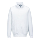 Portwest ESD Werkkleding Sweatshirt AS25 Anti-statisch ESD ritssluiting wit(WH)