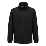 Portwest Werkkleding ESD-beschermende kleding vest AS26 antistatisch ESD fleece zwart(BK)