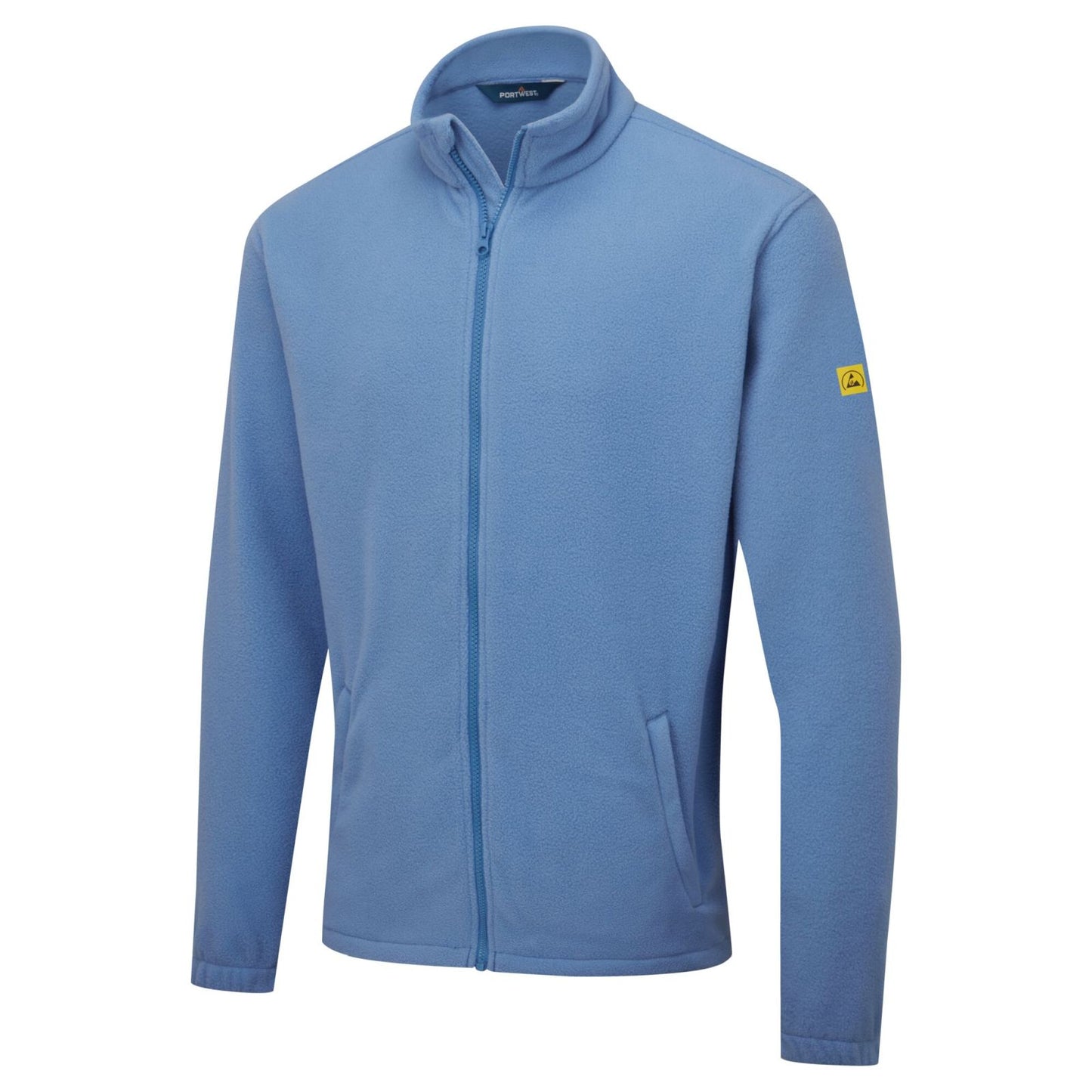 Portwest jas AS26 antistatisch ESD Fleece hamilton blauw(HB)