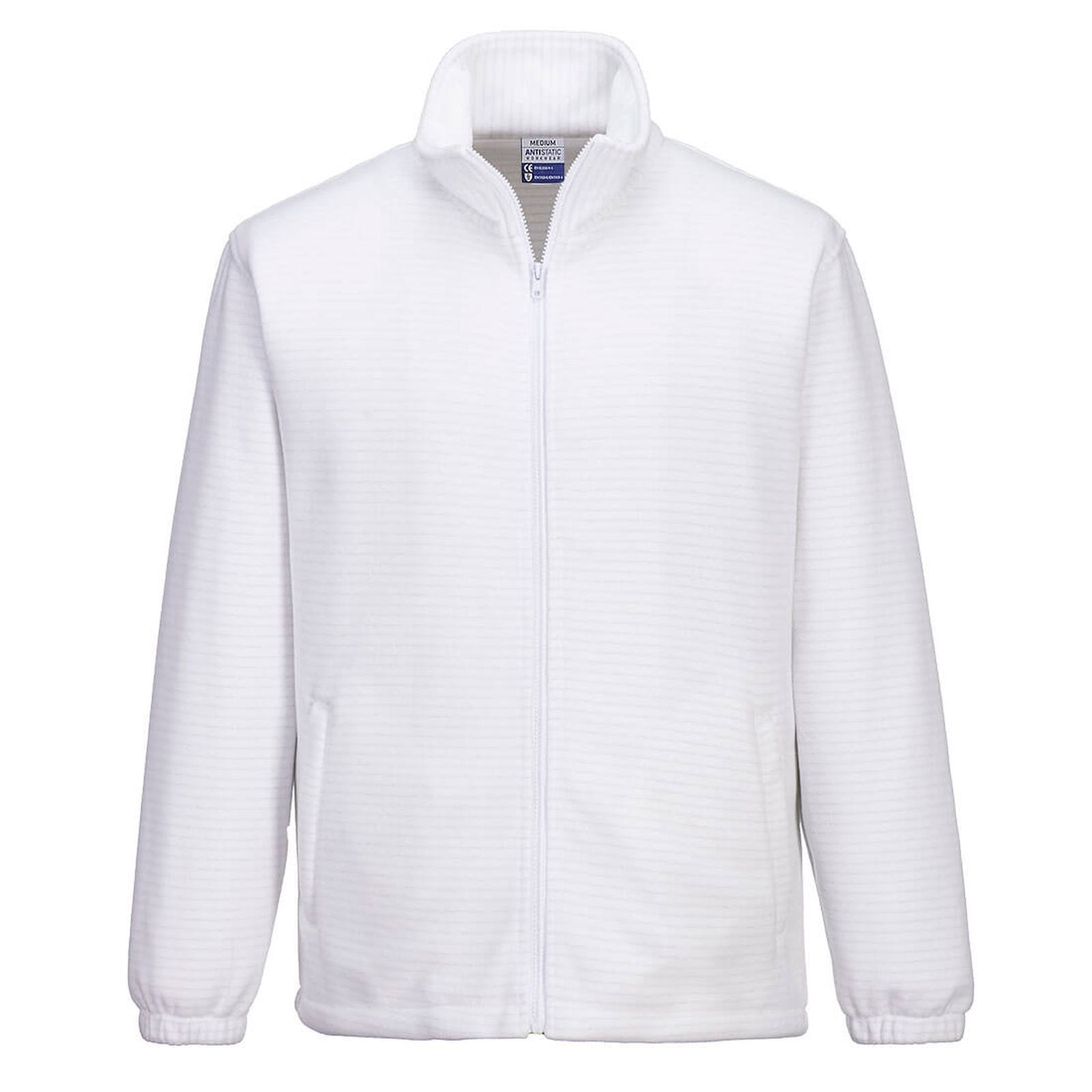 Portwest jas AS26 antistatisch ESD Fleece wit(WH)